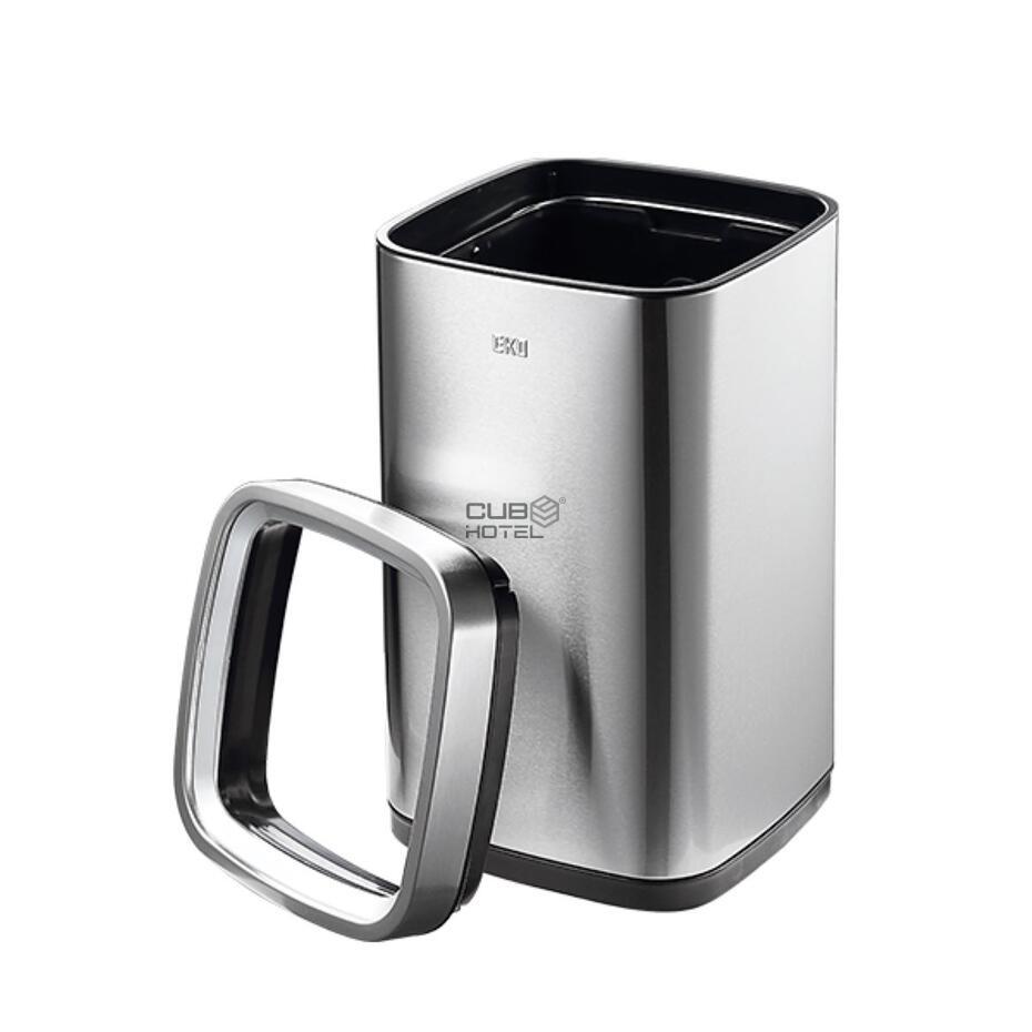 Balde Inox Mate 12 Litros Anti Dedada